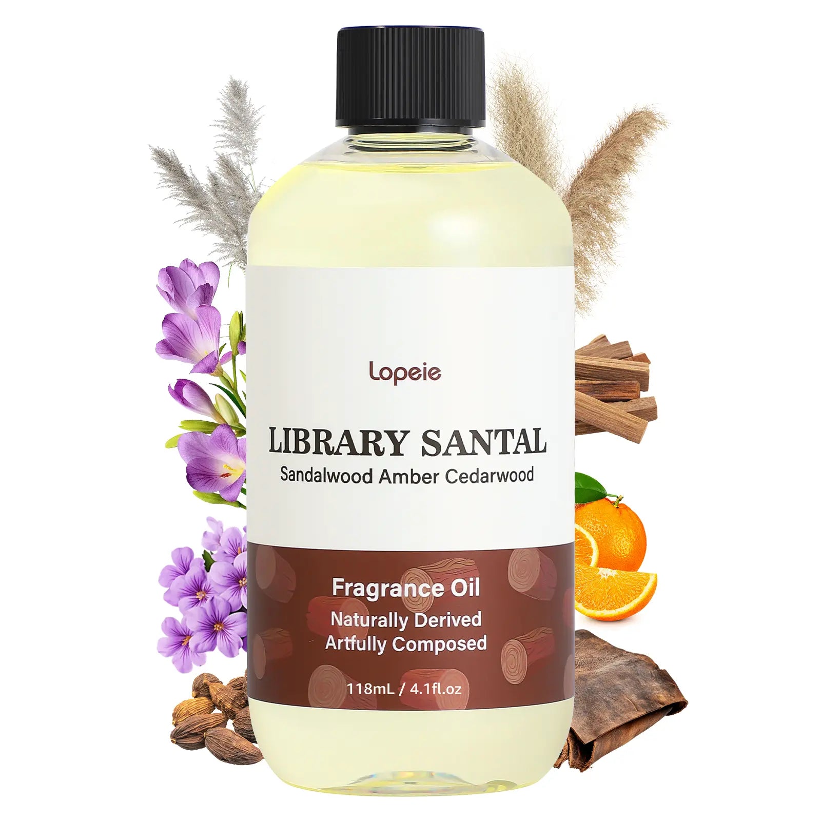 Lopeie Hotel Diffuser Oil Refill Inspired by the Ritz-Carlton Hotel - 118Ml 4.1 Fl Oz - Aromatherapy Essential Oil-White Tea, Neroli & Bergamot – Ideal for Ultrasonic and Waterless Diffusers Pleasant Fragrant