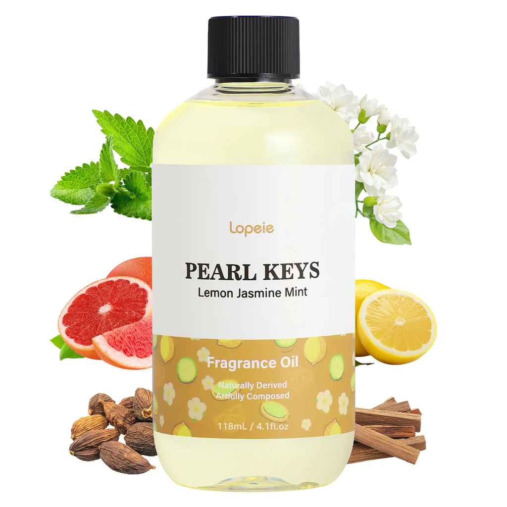 Lopeie Hotel Diffuser Oil Refill Inspired by the Ritz-Carlton Hotel - 118Ml 4.1 Fl Oz - Aromatherapy Essential Oil-White Tea, Neroli & Bergamot – Ideal for Ultrasonic and Waterless Diffusers Pleasant Fragrant